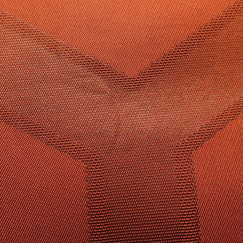 袋帯 六通柄 一般用 正絹 亀甲柄 茶_画像8