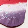 振袖 正絹 花柄 袷仕立て 身丈170.5cm 裄丈70.5cm 箔 金糸 桜 着物 成人式 二十歳の集い 紫・藤色_画像14