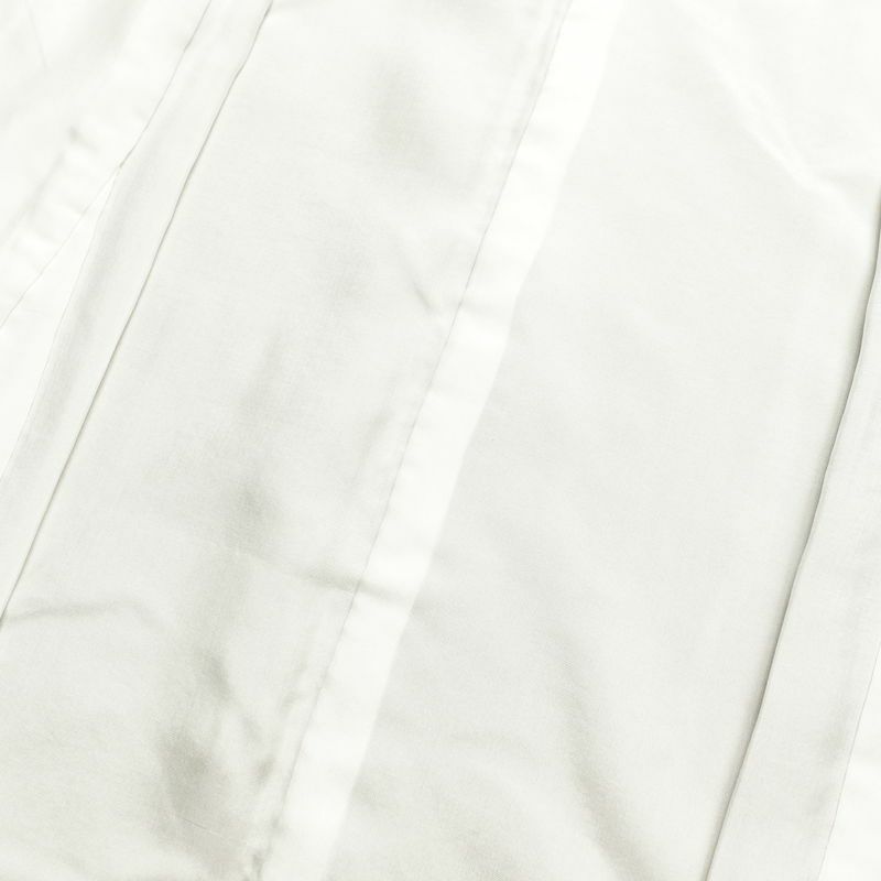 訪問着 良品 しつけ糸付き 絞り 正絹 古典柄 袷仕立て 身丈160cm 裄丈63cm 箔 銀彩 綸子 着物 黄・黄土色_画像18