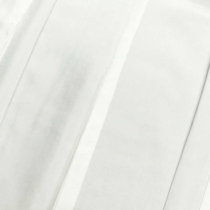 大島紬 美品 証紙あり しつけ糸付き 古代染色純泥染 正絹 風景柄 袷仕立て 身丈160.5cm 裄丈65cm 小紋柄 青・紺_画像17