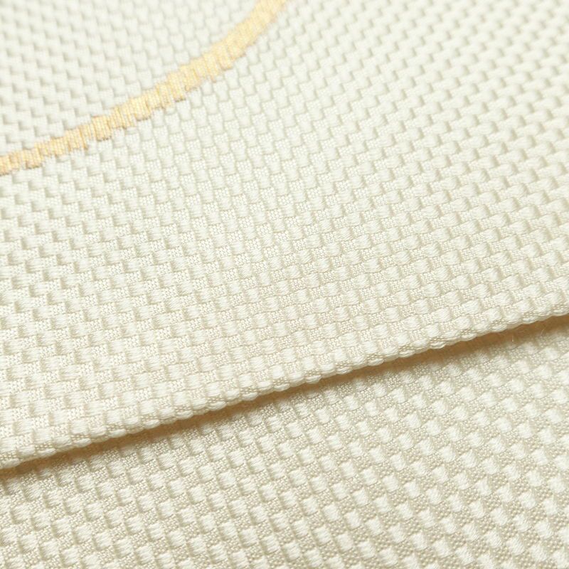 袋帯 六通柄 良品 フォーマル用 正絹 花柄 白_画像13