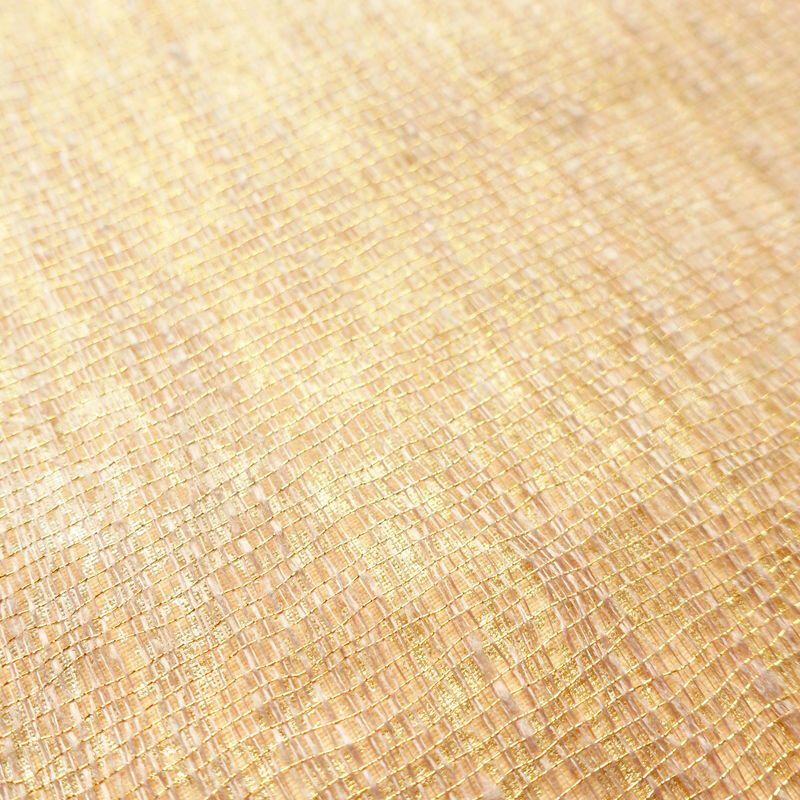 夏用袋帯 太鼓柄 良品 一般用 正絹 幾何学柄・抽象柄 ベージュ_画像6