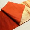 袋帯 太鼓柄 フォーマル用 正絹 古典柄 刺繍 橙_画像9