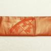 袋帯 太鼓柄 フォーマル用 正絹 古典柄 刺繍 橙_画像15