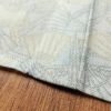 盛夏 良品 着物 夏用 ポリエステル 古典柄 扇子 単衣仕立て 身丈162cm 裄丈64cm グレー_画像9