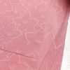 盛夏 良品 着物 夏用 一部しつけ糸付き 一つ紋付き 正絹 花柄 単衣仕立て 身丈158.5cm 裄丈65.5cm ピンク_画像16