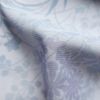 盛夏 絽 夏用 着物 ポリエステル 木の葉・植物柄 単衣仕立て 身丈151.5cm 裄丈63cm 紫・藤色_画像19