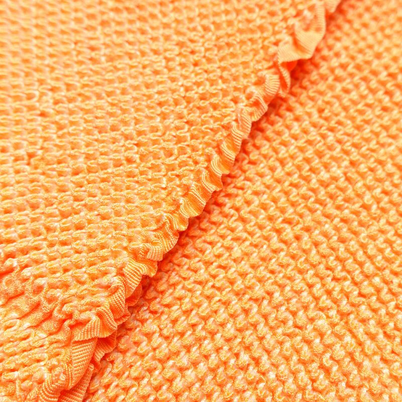 帯揚げ 絞り フォーマル用 正絹 古典柄 橙_画像2