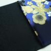 袋帯 未仕立て品 六通柄 美品 証紙あり 振袖用 正絹 花柄 桜 青・紺_画像15