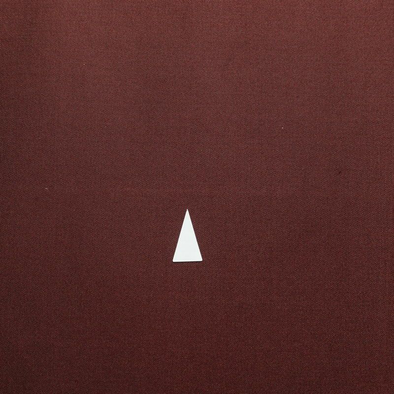 袋帯 未仕立て品 六通柄 良品 証紙あり 振袖用 正絹 木の葉・植物柄 小豆・エンジ_画像16