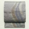袋帯 六通柄 すくい織 フォーマル用 正絹 流水・波柄 多色使い_画像1