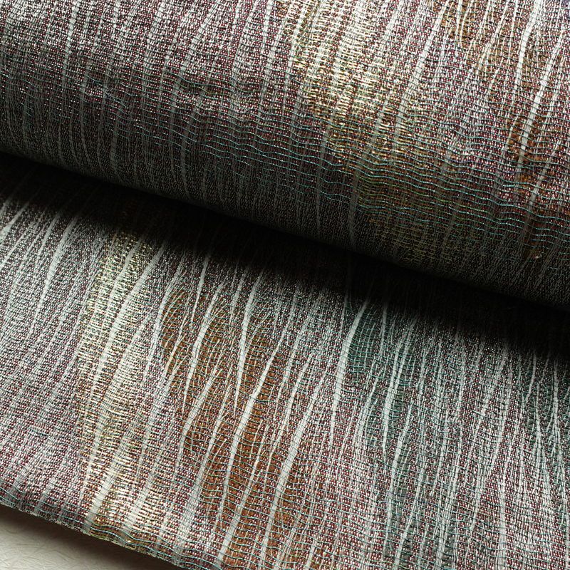 袋帯 六通柄 すくい織 フォーマル用 正絹 流水・波柄 多色使い_画像7