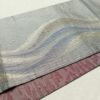 袋帯 六通柄 すくい織 フォーマル用 正絹 流水・波柄 多色使い_画像11