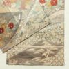 袋帯 六通柄 フォーマル用 正絹 古典柄 菊 刺繍 小豆・エンジ_画像12