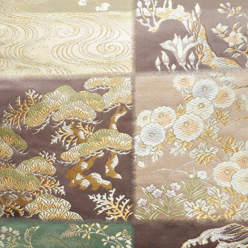 袋帯 六通柄 フォーマル用 正絹 古典柄 多色使い_画像2
