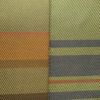 袋帯 六通柄 一般用 正絹 縞柄・線柄 緑・うぐいす色_画像3