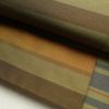 袋帯 六通柄 一般用 正絹 縞柄・線柄 緑・うぐいす色_画像8