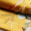 袋帯 六通柄 良品 フォーマル用 正絹 古典柄 刺繍 黄・黄土色_画像8