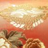 袋帯 六通柄 良品 フォーマル用 正絹 刺繍 花柄 古典柄 橙_画像4