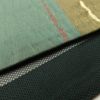 袋帯 六通柄 良品 一般用 正絹 縞柄・線柄 緑・うぐいす色_画像14