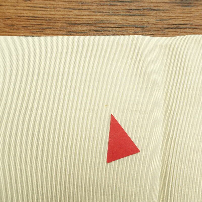 名古屋帯 太鼓柄 正絹 人物・動物柄 名古屋仕立て クリーム_画像15