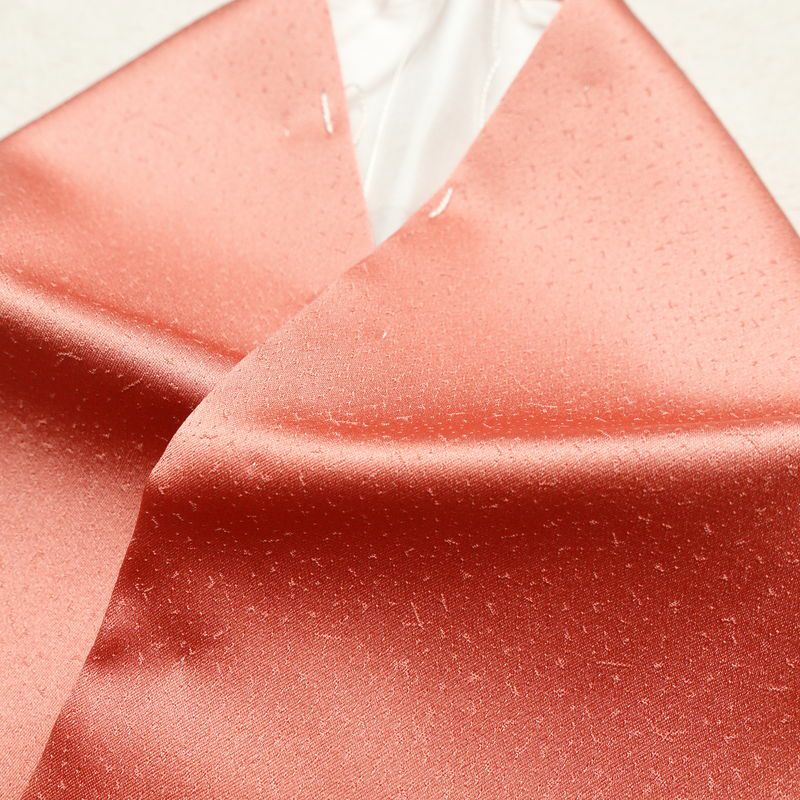 付け下げ 和田光正 落款入り 正絹 古典柄 袷仕立て 身丈168.5cm 裄丈63.5cm 箔 一部しつけ糸付き ピンク_画像16