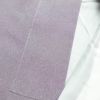 色無地 美品 しつけ糸付き 縮緬 一つ紋付き 正絹 その他の柄 袷仕立て 身丈155cm 裄丈66cm 着物 共八掛 ぼかし 紫・藤色_画像16