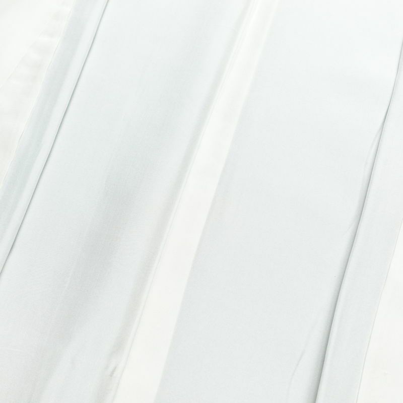 訪問着 正絹 木の葉・植物柄 袷仕立て 身丈154.5cm 裄丈63cm 箔 金彩 フォーマル 着物 青・紺_画像18