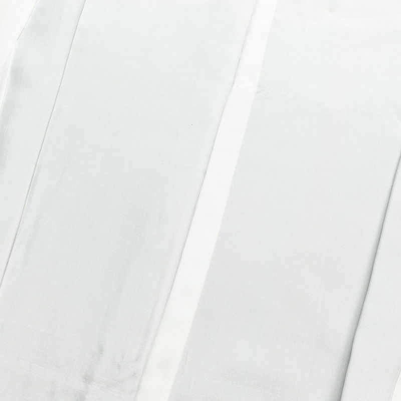 紬 正絹 縞柄・線柄 袷仕立て 身丈166cm 裄丈70.5cm 紬着物 青・紺_画像15