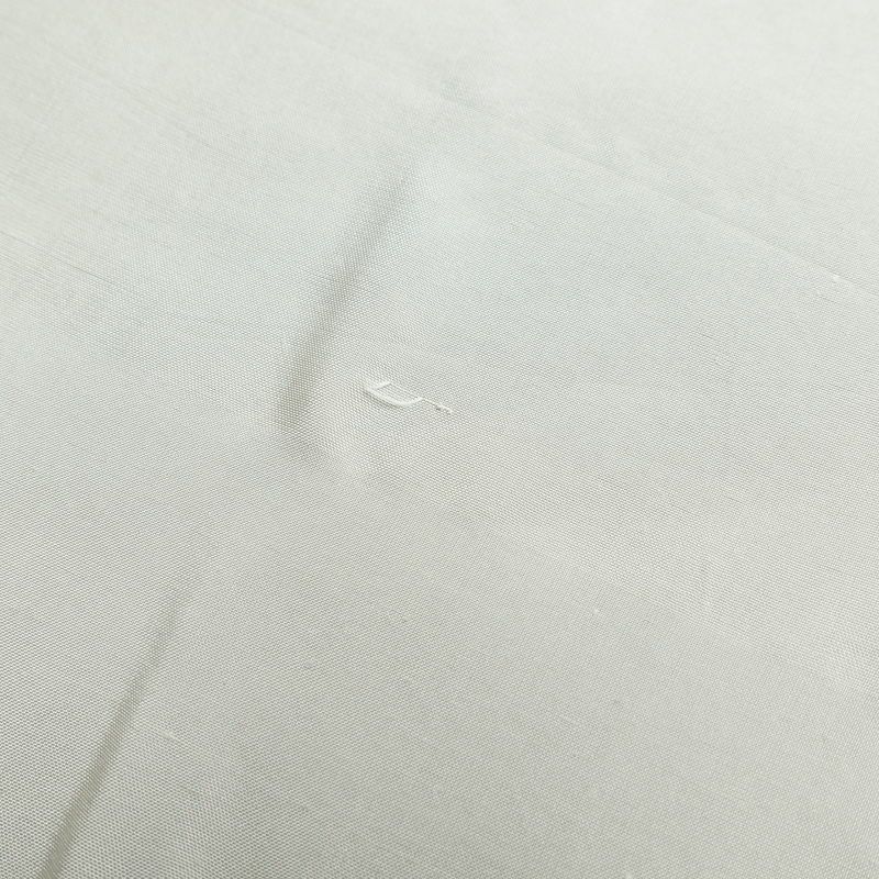 本場大島紬 証紙あり 正絹 花柄 袷仕立て 身丈162cm 裄丈65cm 一部しつけ糸付き 青・紺_画像18