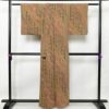 小紋 良品 しつけ糸付き 正絹 幾何学柄・抽象柄 袷仕立て 身丈159cm 裄丈65.5cm 小紋着物 多色使い_画像2