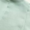 付け下げ スワトウ刺繍 縮緬 一つ紋付き 正絹 木の葉・植物柄 袷仕立て 身丈156.5cm 裄丈65cm 着物 刺繍 緑・うぐいす色_画像17