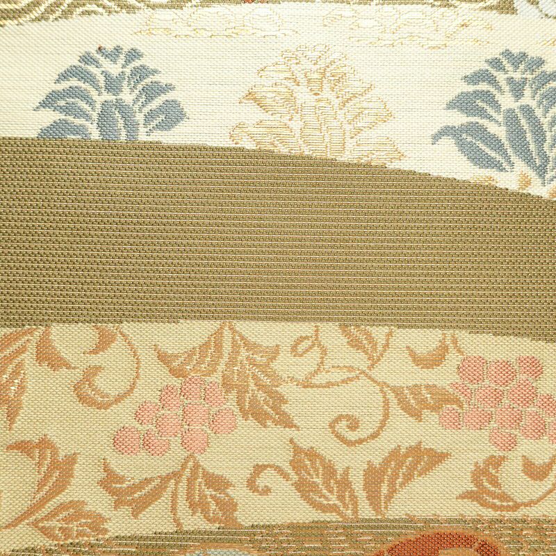 袋帯 六通柄 フォーマル用 正絹 古典柄 ベージュ_画像4