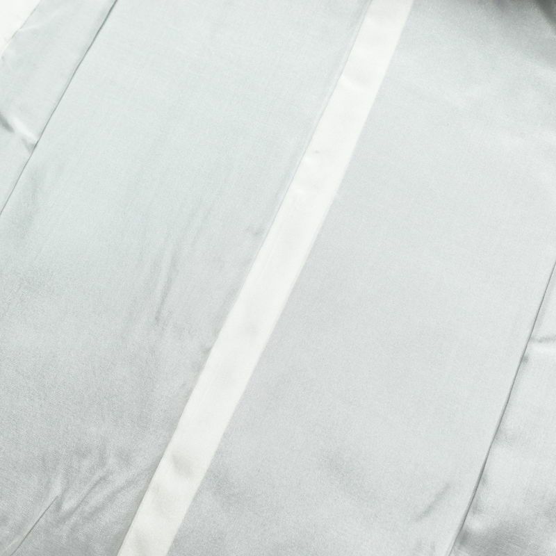 大島紬 良品 証紙あり しつけ糸付き 正絹 蝶・昆虫柄 袷仕立て 身丈163.5cm 裄丈64.5cm 着物 青・紺_画像16