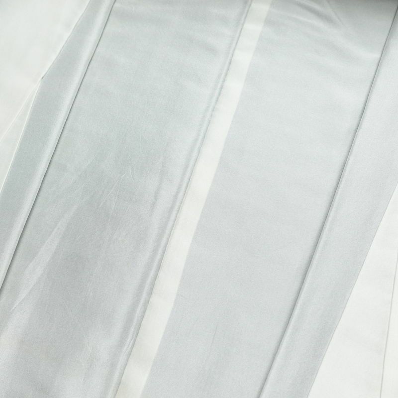 紬 正絹 縞柄・線柄 袷仕立て 身丈163.5cm 裄丈66.5cm 紬着物 青・紺_画像18