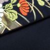 袋帯 六通柄 フォーマル用 正絹 古典柄 菊 刺繍 青・紺_画像14