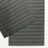 袋帯 太鼓柄 良品 一般用 正絹 幾何学柄・抽象柄 グレー_画像15