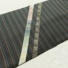 袋帯 太鼓柄 良品 一般用 正絹 幾何学柄・抽象柄 グレー_画像18