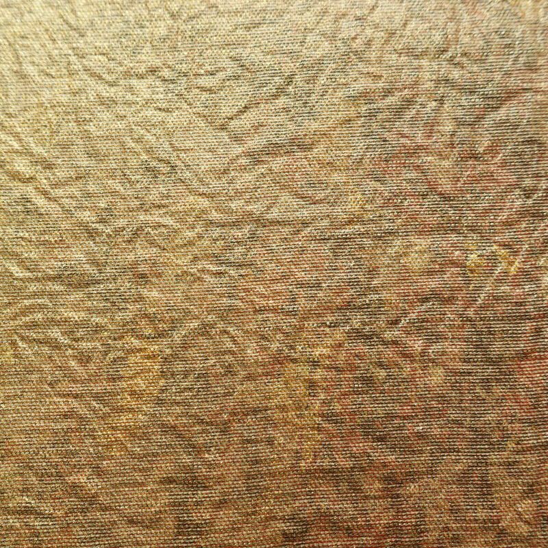 袋帯 全通柄 良品 フォーマル用 正絹 その他の柄 黄・黄土色_画像5