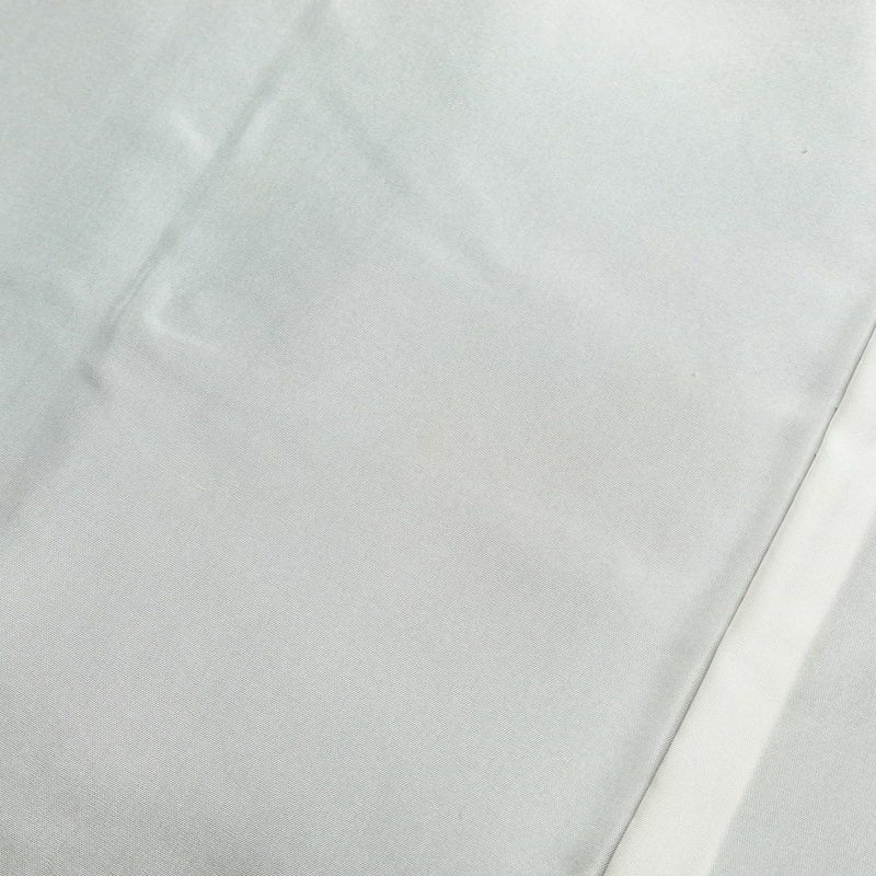紬 良品 しつけ糸付き 正絹 幾何学柄・抽象柄 袷仕立て 身丈160.5cm 裄丈63.5cm 紬着物 青・紺_画像19
