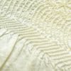帯揚げ 留袖用 絞り 正絹 ラメ 木の葉・植物柄 流水 おびあげ 白_画像4