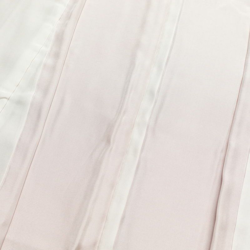 付け下げ 正絹 古典柄 袷仕立て 身丈159.5cm 裄丈64.5cm 着物 刺繍 橙_画像16