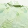 色無地 一つ紋 正絹 古典柄 袷仕立て 身丈155cm 裄丈68cm 着物 緑・うぐいす色_画像14