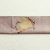 袋帯 太鼓柄 良品 一般用 正絹 幾何学柄・抽象柄 刺繍 小豆・エンジ_画像14