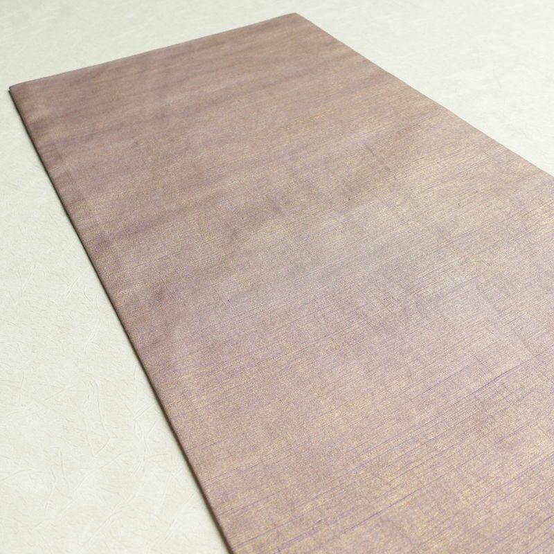 袋帯 太鼓柄 良品 一般用 正絹 幾何学柄・抽象柄 刺繍 小豆・エンジ_画像16