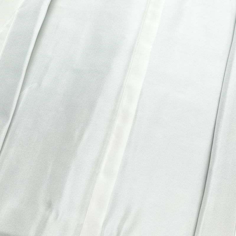 小紋 美品 紬地 しつけ糸付き 正絹 木の葉・植物柄 袷仕立て 身丈163cm 裄丈65.5cm 茶_画像18