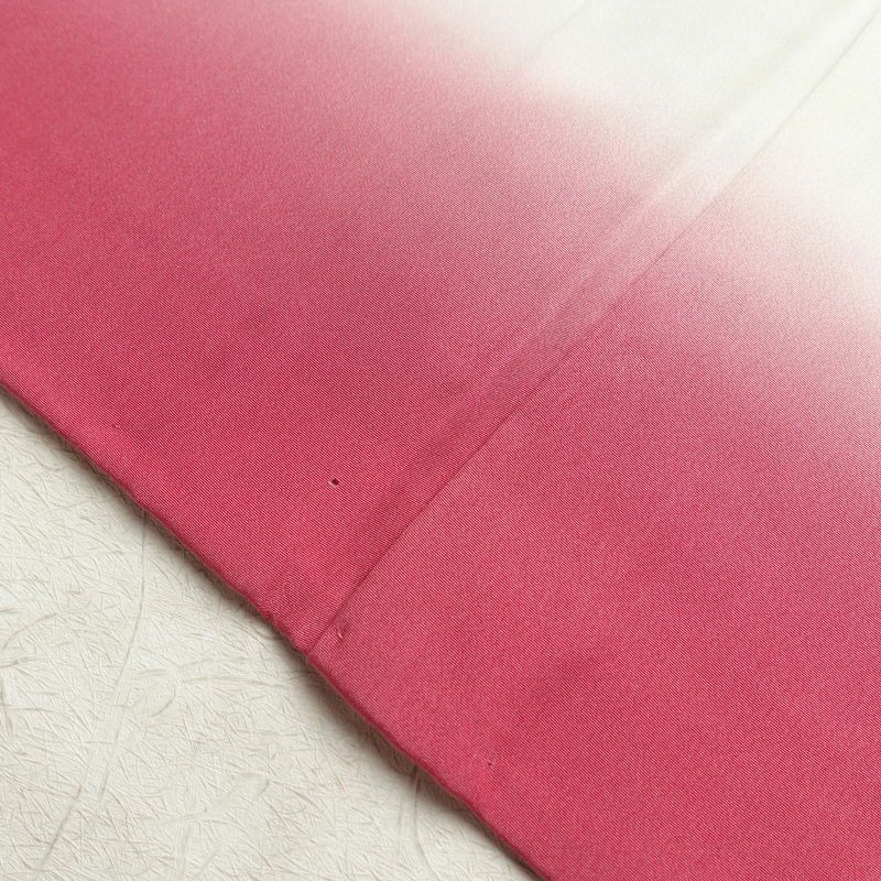 江戸小紋 やまと謹製 縮緬 正絹 古典柄 袷仕立て 身丈155cm 裄丈65.5cm 小紋 着物 ピンク_画像19