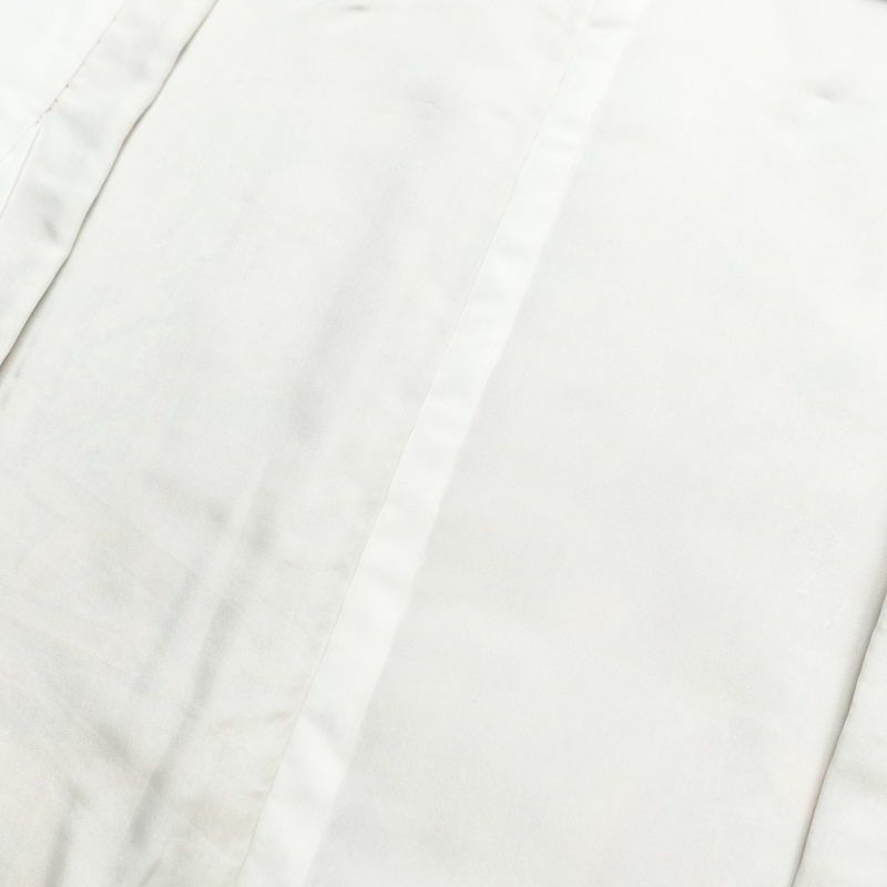 小紋 良品 縮緬 総柄 正絹 幾何学柄・抽象柄 袷仕立て 身丈161cm 裄丈64.5cm 小紋着物 多色使い_画像17