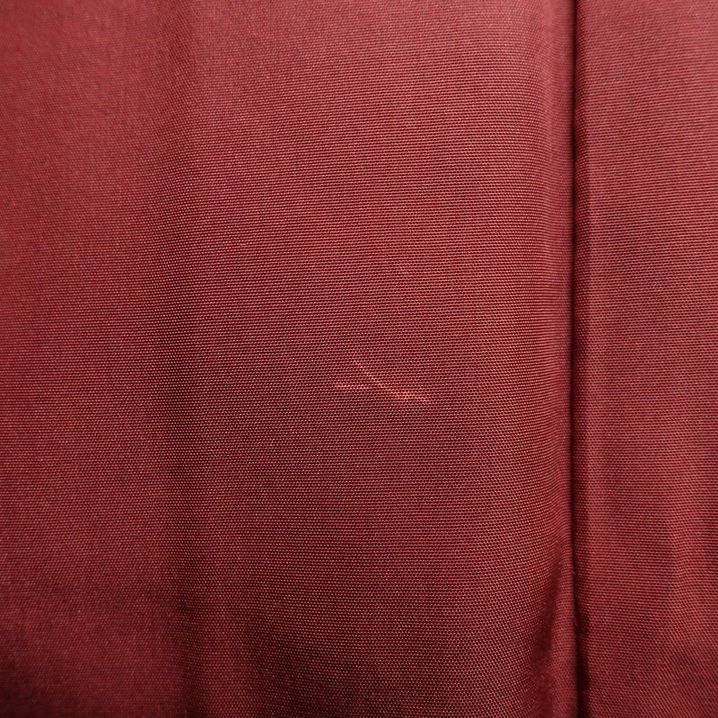 紬 正絹 幾何学柄・抽象柄 袷仕立て 身丈156cm 裄丈63.5cm 多色使い_画像17