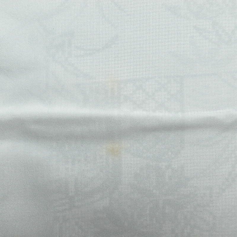 紬 しつけ糸付き 正絹 風景柄 袷仕立て 身丈156cm 裄丈64cm 青・紺_画像19